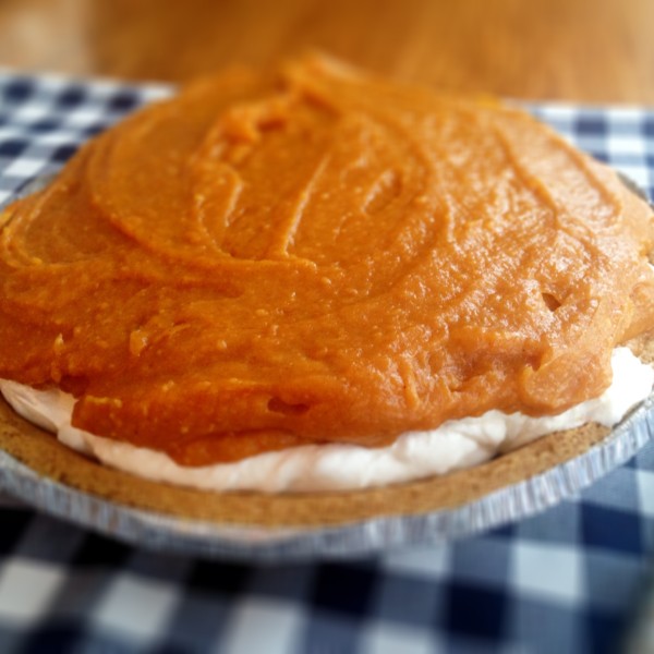 Double layer Pumpkin Pie