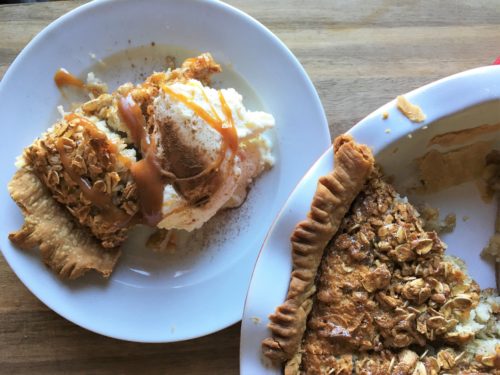 Oatmeal Cinnamon Pie