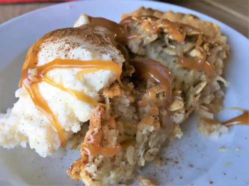 Oatmeal Cinnamon Pie