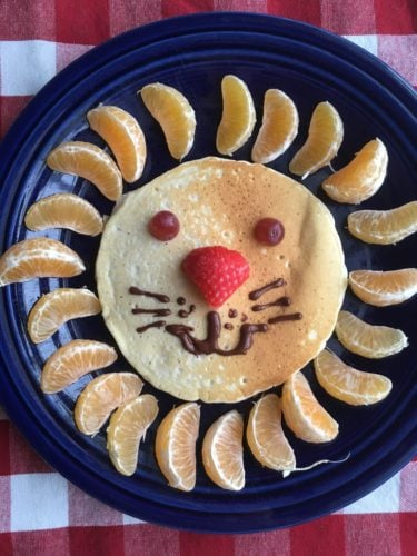 Lion Pancakes