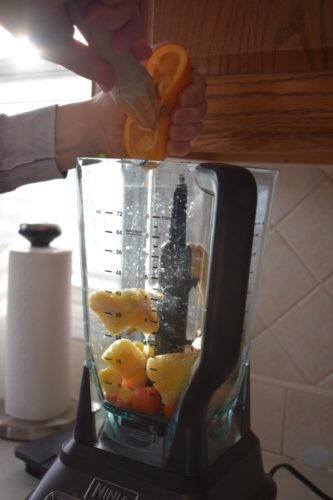 Carrot Orange Pineapple Smoothie