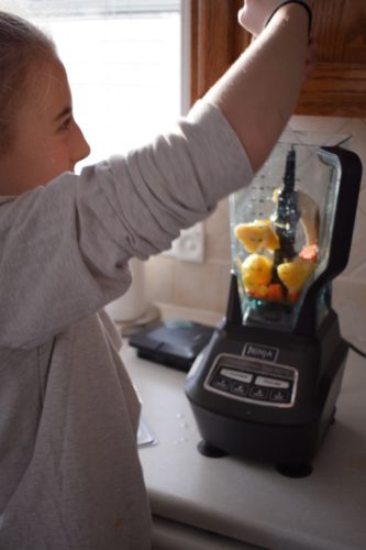 Carrot Orange Pineapple Smoothie