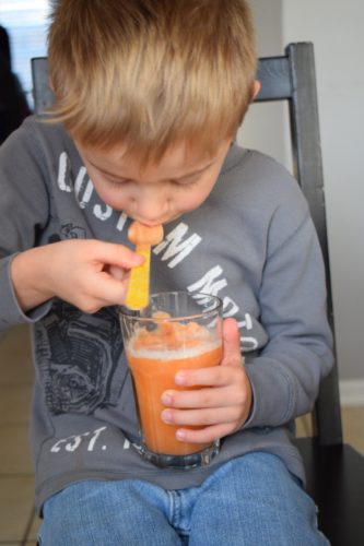 Carrot Orange Pineapple Smoothie