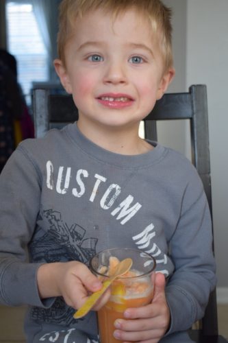 Carrot Orange Pineapple Smoothie