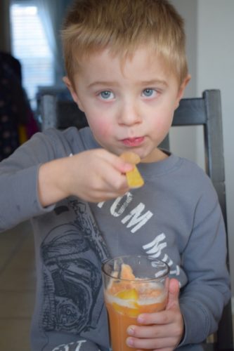 Carrot Orange Pineapple Smoothie