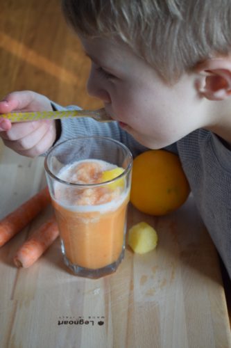 Carrot Orange Pineapple Smoothie