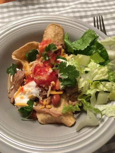 Crock Pot Pork Chalupa