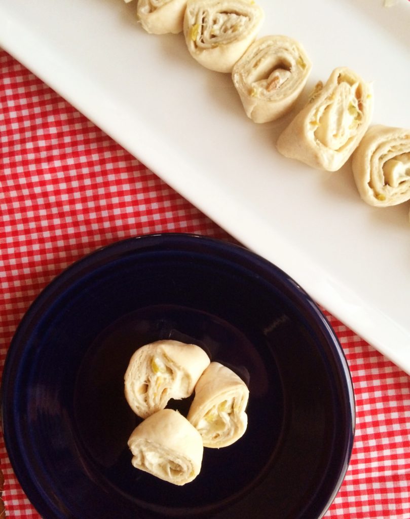 Green Chile Ranch Pinwheel | The Gingham Apron