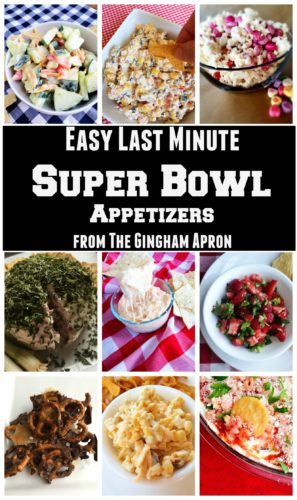Easy Last Minute Super Bowl Appetizers