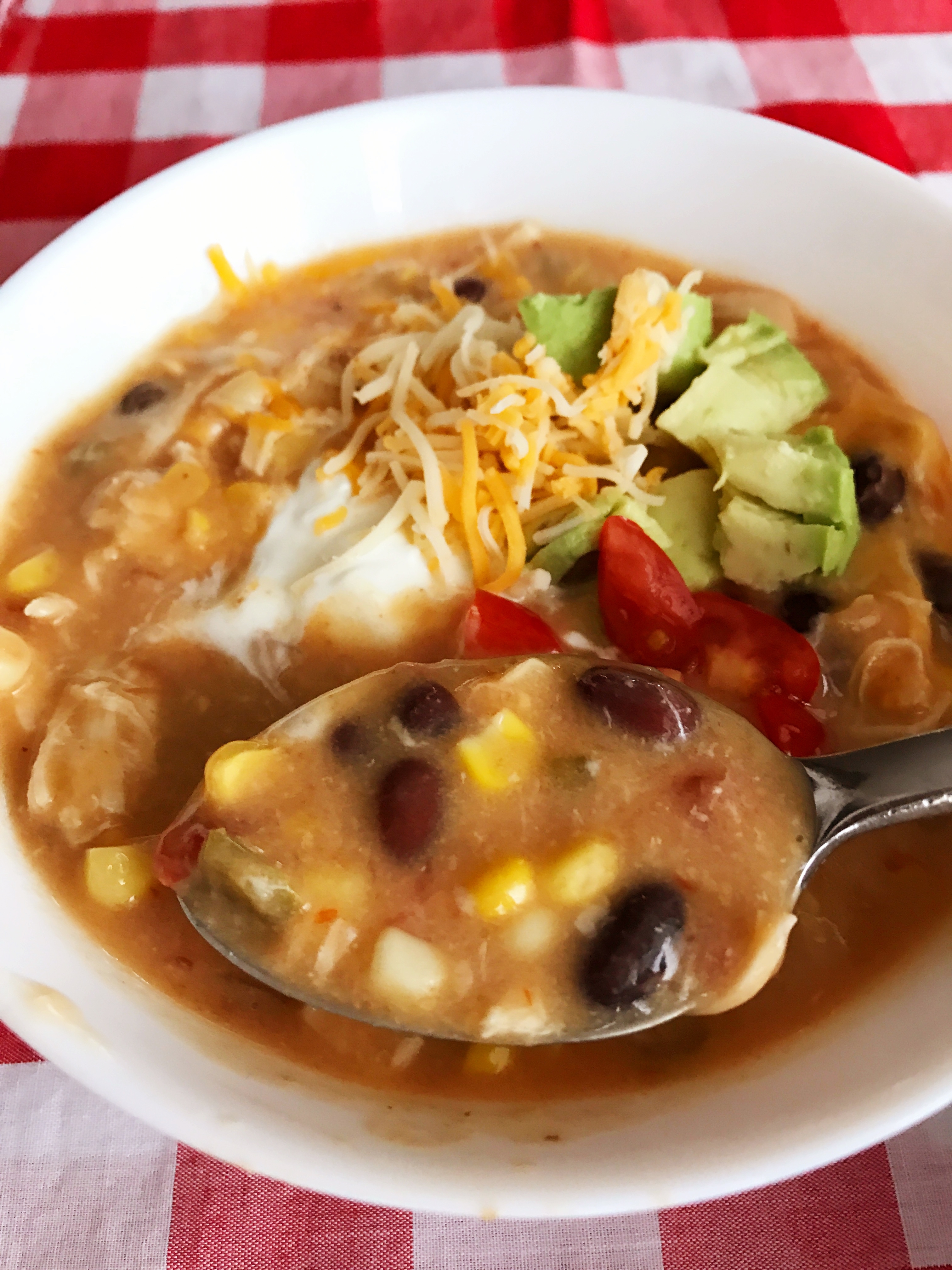 Chicken Fajita Soup