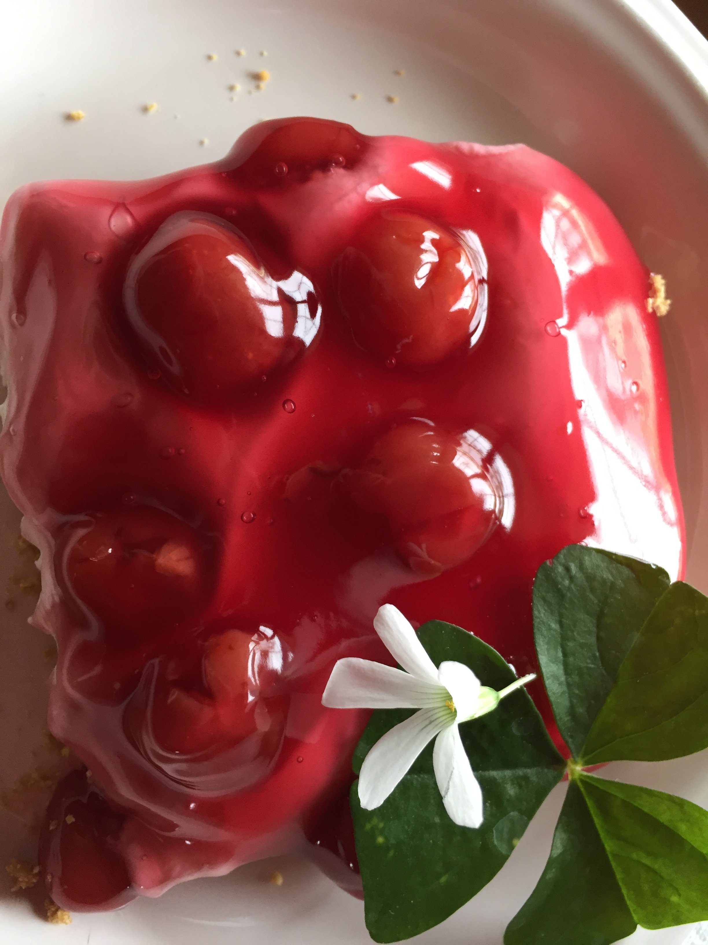 Cherry Jubilee Dessert The Gingham Apron