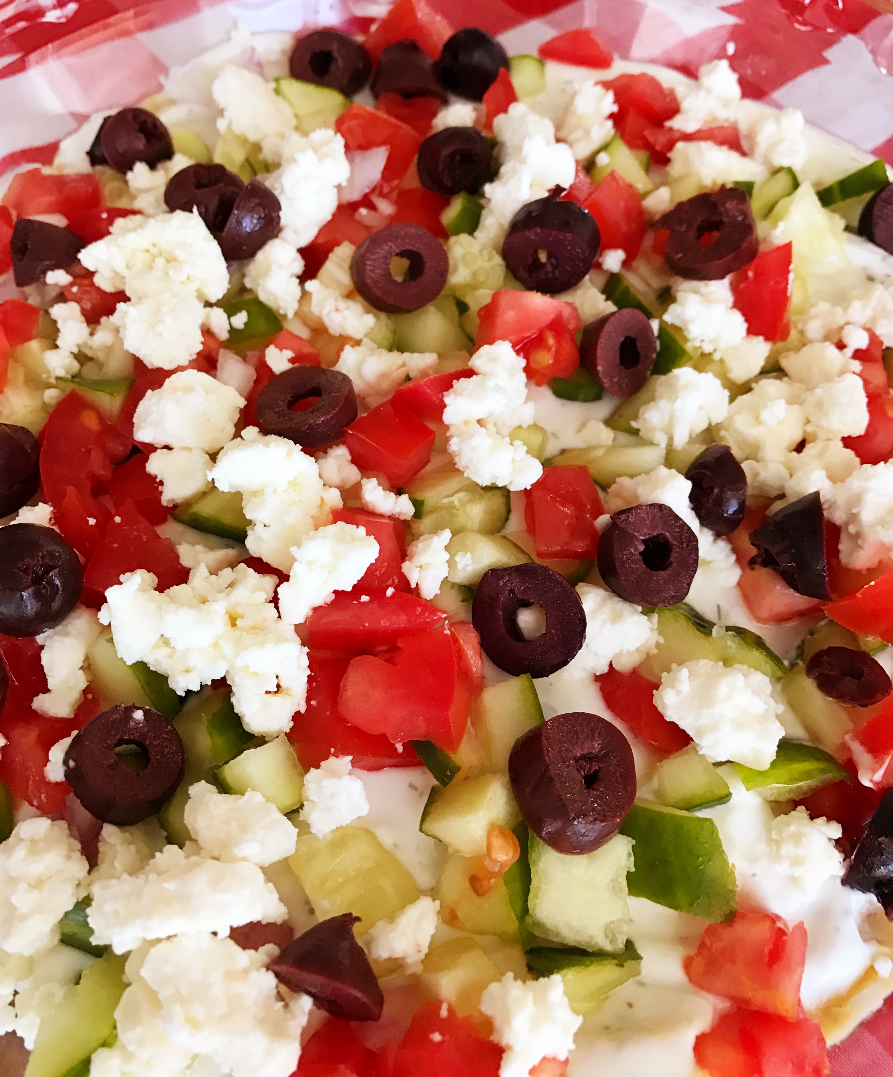 Greek 7 Layer Dip