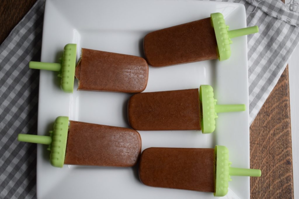 Sugar Free Chocolate Mocha Popsicles