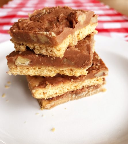 Simple toffee bars