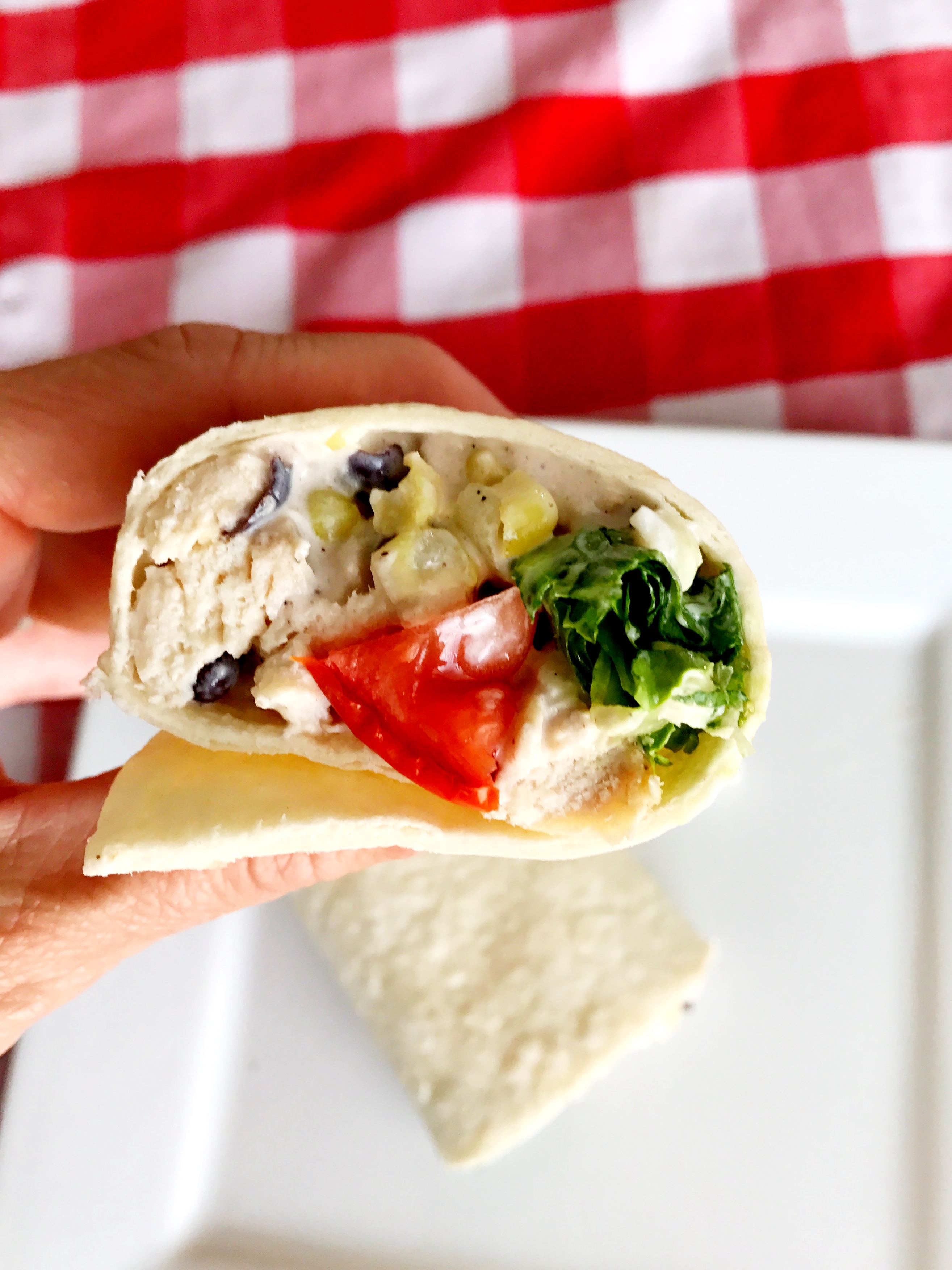 Santa Fe Chicken Salad Wraps - Together as Family