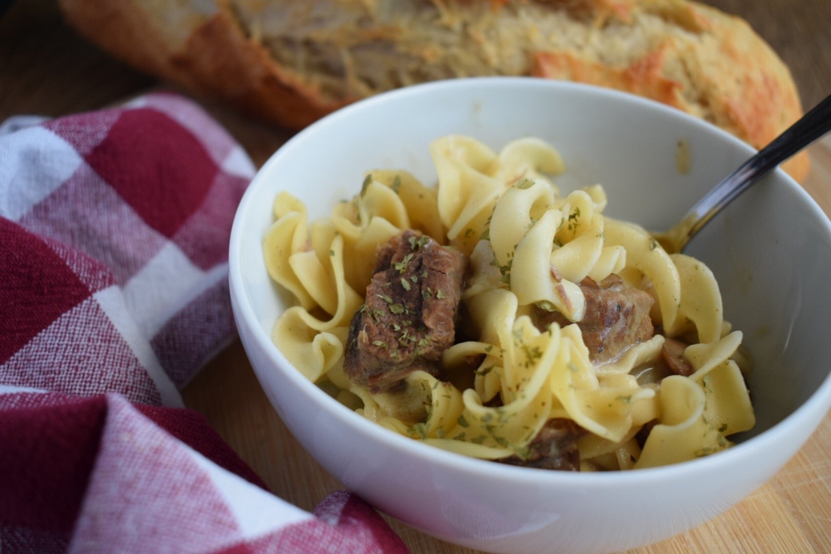 The Best Beef Stroganoff The Gingham Apron