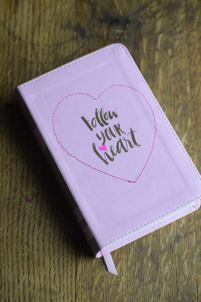 Follow Your Heart Faithgirlz Backpack Bible