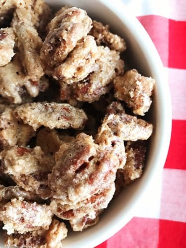 Cinnamon sugar pecans