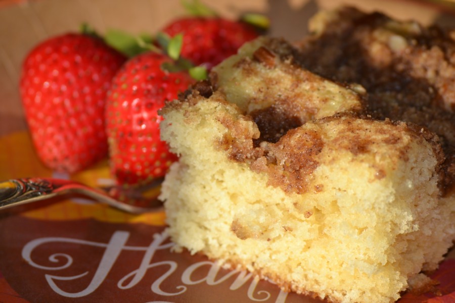 Buttermilk Streusel Coffee CakeThanksgiving Prayer The Gingham Apron