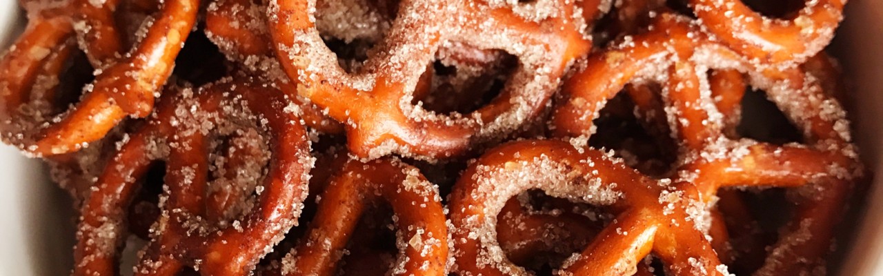 Cinnamon sugar pretzels