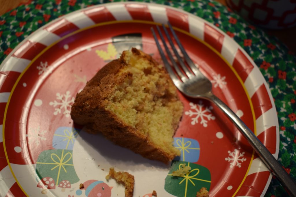 Cinnamon and Sugar Christmas Morning Cake