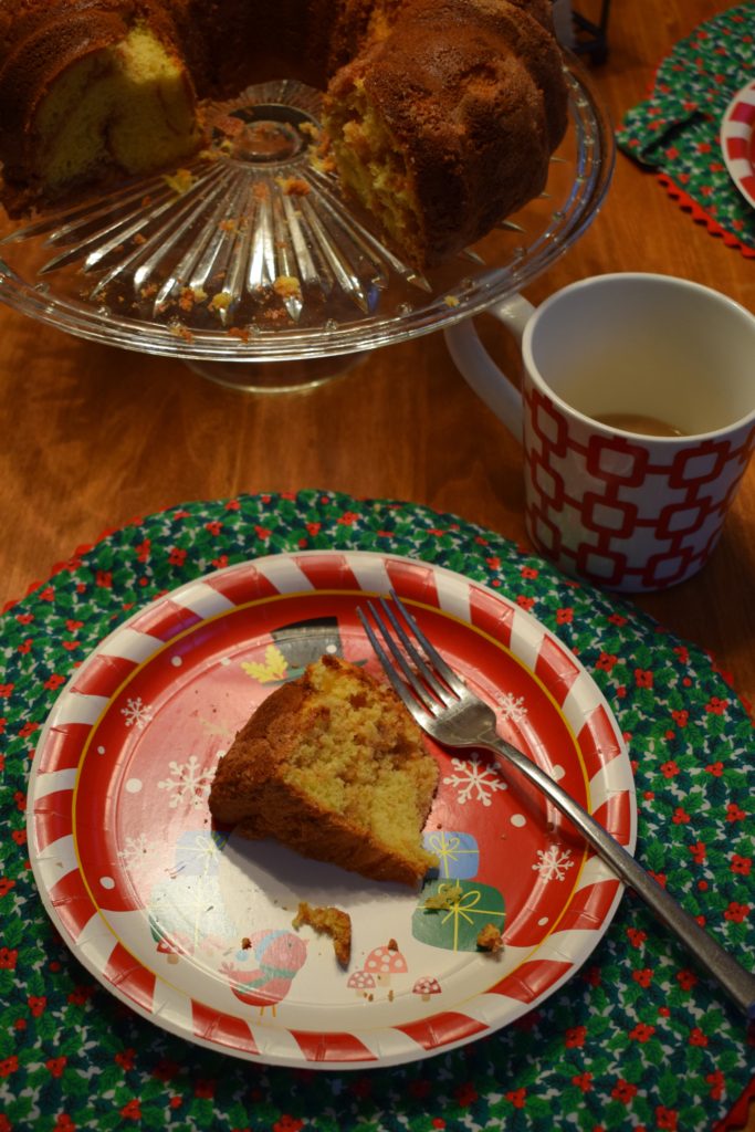 Cinnamon and Sugar Christmas Morning Cake
