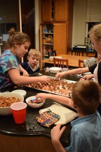 Festive Pretzel Candy Melts