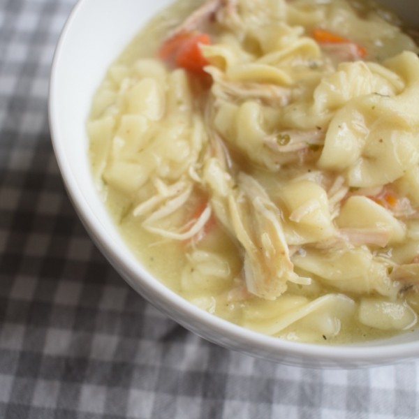 Comforting Chicken and Noodles