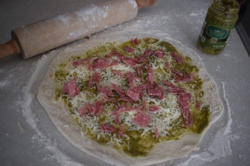 Stuffed Italian Meat and Cheese Bread