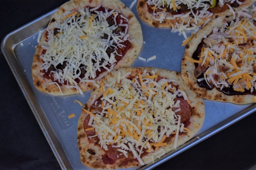 Naan Personal Pizzas