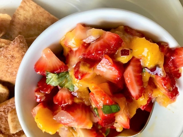 Strawberry Mango Salsa