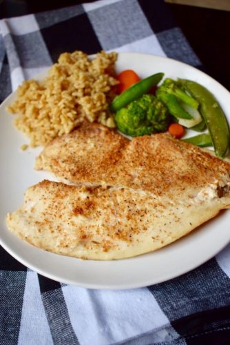 Quick and Easy Tilapia Sheet Pan Supper