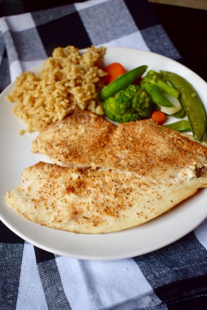 Quick and Easy Tilapia Sheet Pan Supper 