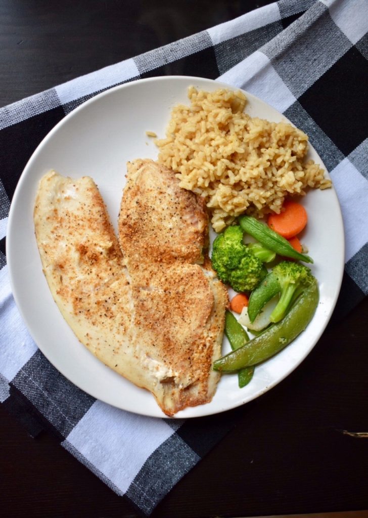 Quick and Easy Tilapia Sheet Pan Supper 