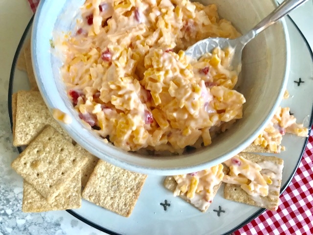 Southern Pimento Cheese Spread | The Gingham Apron