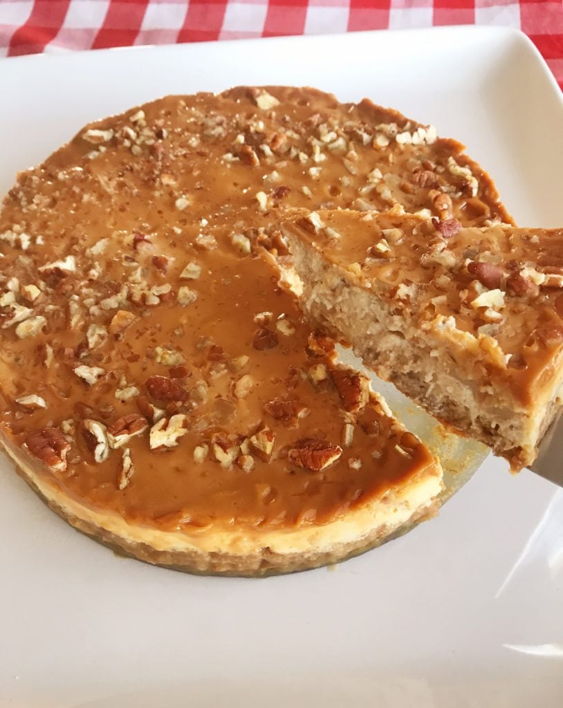 Caramel Apple Cheesecake