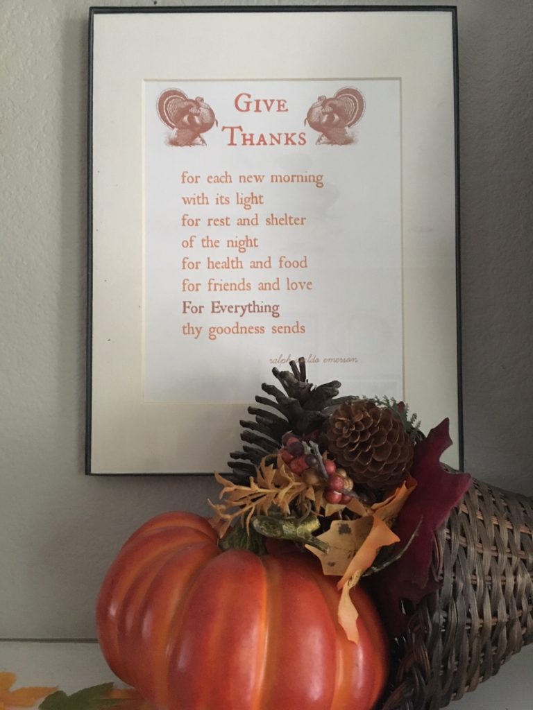 A Thanksgiving Printable
