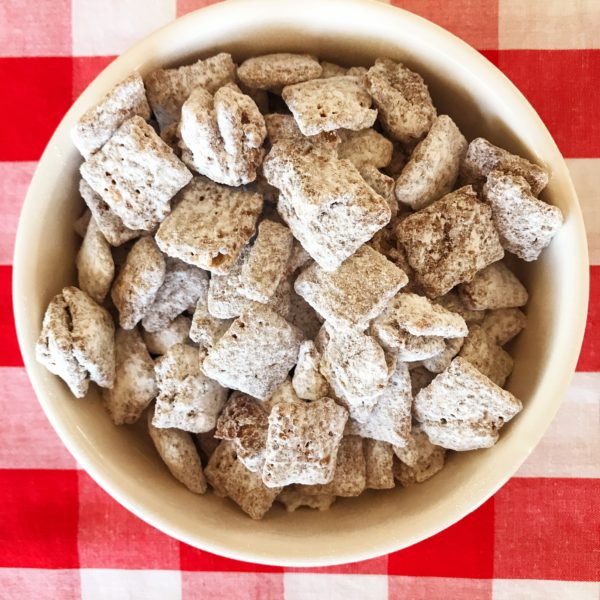 Puppy Chow Snack Mix The Gingham Apron