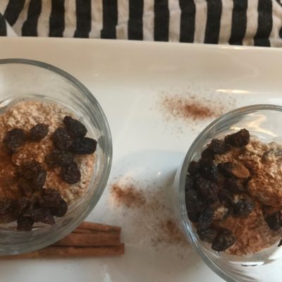 Overnight Cinnamon Oats