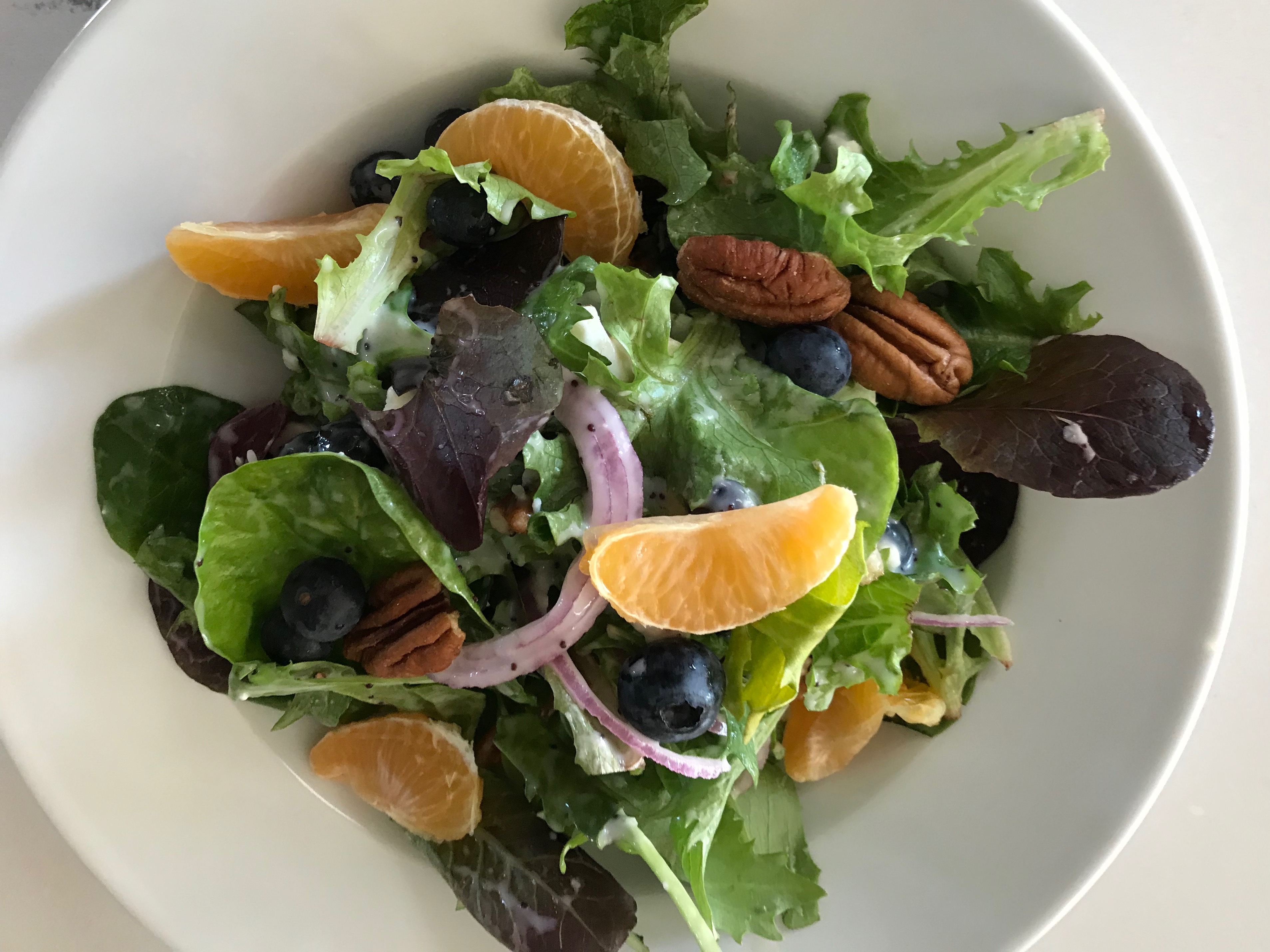 Winter Salad with Poppy Seed Dressing The Gingham Apron