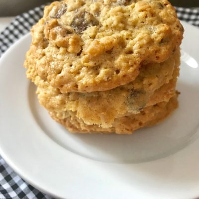 Sea Salt Chocolate Chip Oatmeal Cookies