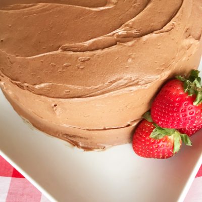 Chocolate cream cheese frosting