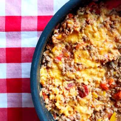 one pot stuffed pepper casserole