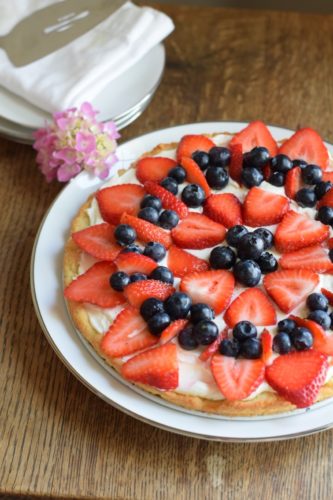 Keto (Sugar-Free) Fruit Pizza