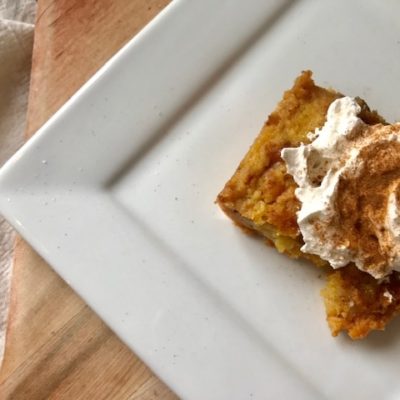 Pumpkin Cake Crunch