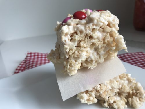 Valentine Rice Krispie Treat