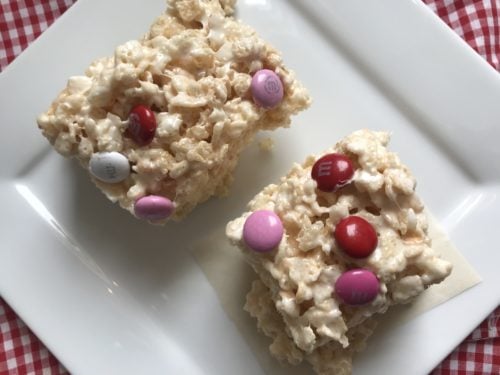 Valentine Rice Krispie Treat