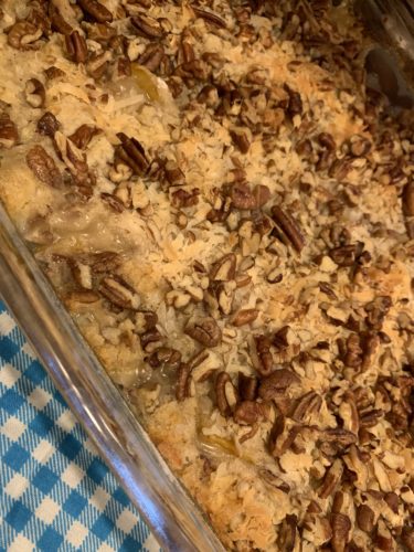 Butter Pecan Cake Mix Dessert