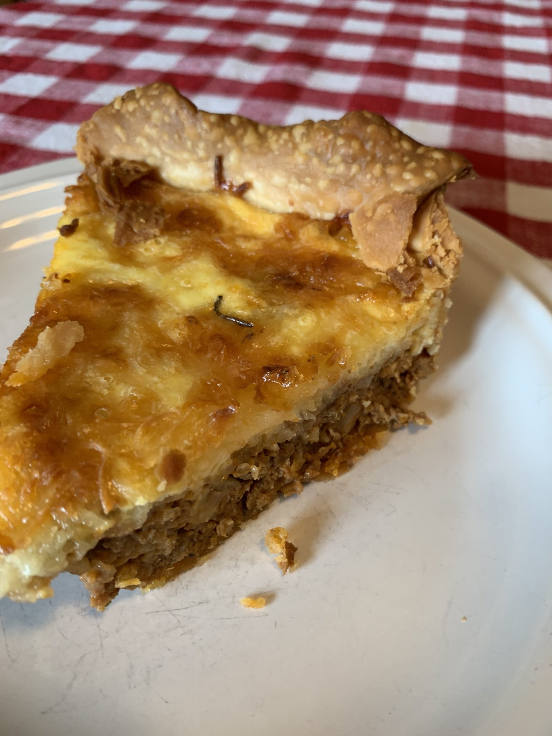 Italian Hamburger Pie The Gingham Apron