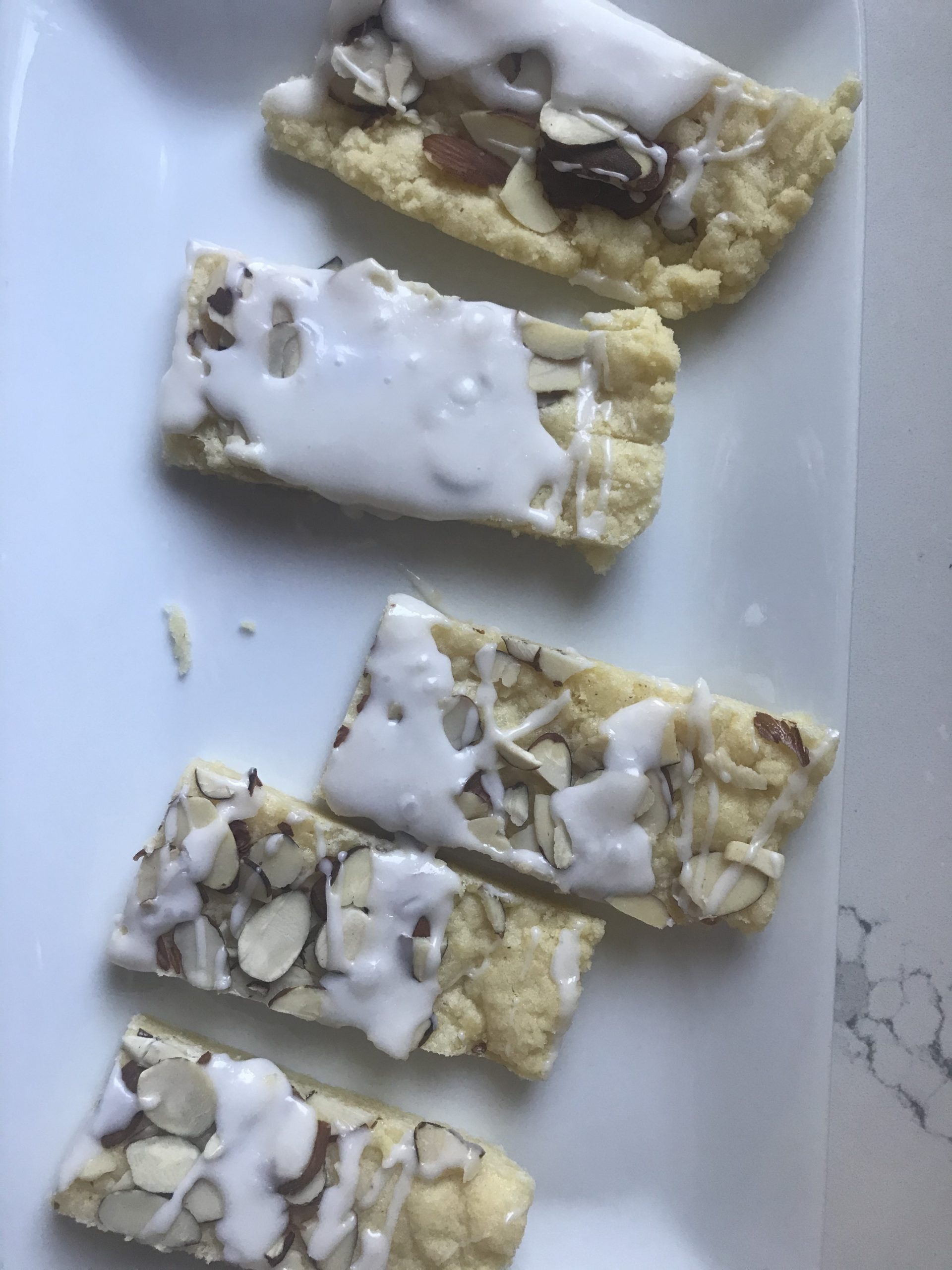 Almond Bars The Gingham Apron